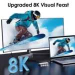 WAVLINK WL-UMD307 Type-C to 2DP + 4K HD + VGA + 3 x USB2.0 HUB Docking Station - Image 11