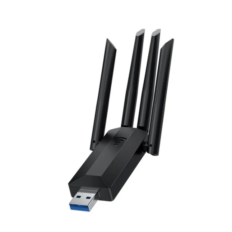 SYA0024832.webp 4-Antennas Dual-Band Driver-Free USB3.0 High-Speed Wireless Computer Network Adapter - Image 1
