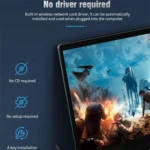 4-Antennas Dual-Band Driver-Free USB3.0 High-Speed Wireless Computer Network Adapter - Image 2