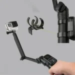 G087 Black WiFi Remote Clip Holder Compatible with GoPro Selfie Stick Mount Remote Clip - Image 7
