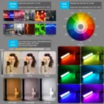 VLOGLITE W270RGB Live Streaming E-Sports Handheld Fill Light LED Studio Light - Image 3