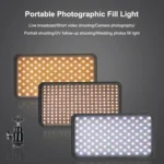 VLOGLITE W228 Dual Color Temperature Portable Photographic Fill Light High-Brightness Video Light - Image 2