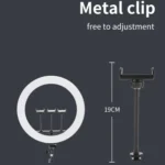 JMARY FM-21R With Remote Control Phone Clip 21-inch Dimmable LED Ring Light - Image 5