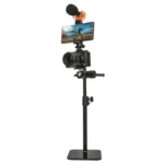 YUNTENG VCT-808 Table Phone Clip Holder Microphone DSLR Camera Desktop Mount Stand - Image 2