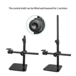 YUNTENG VCT-808 Table Phone Clip Holder Microphone DSLR Camera Desktop Mount Stand - Image 4