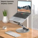 AS018-XS For 10-17 inch Device 360 Degree Rotating Adjustable Laptop Holder Desktop Stand - Image 3