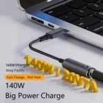 140W Computer Charging Adapter(Yellow Square Port to USB-C / Type-C) - Image 3