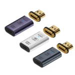 Type-C Female to HDMI 2.0 Male Converter Adapter 4K 60Hz HD Magnetic Plug - Image 2
