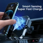 X10 15W Wireless Fast Charging Car Phone Navigation Holder - Image 4