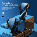 X10 15W Wireless Fast Charging Car Phone Navigation Holder - Image 8