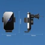 X10 15W Wireless Fast Charging Car Phone Navigation Holder - Image 9