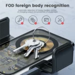X11 15W Fast Charger Car Air Vent Hook Wireless Charger Intelligent Induction - Image 6