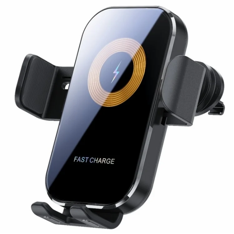 SYA002557701A.webp X12 Car Air Vent Touch Sensing Wireless Phone Charger Holder - Image 1