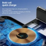 X12 Car Air Vent Touch Sensing Wireless Phone Charger Holder - Image 4