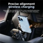 X12 Car Air Vent Touch Sensing Wireless Phone Charger Holder - Image 6