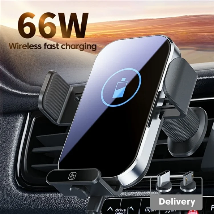 SYA0025578_B1.webp X10s Car Air Vent Hook 66W High Power Intelligent Induction Wireless Charger - Image 2