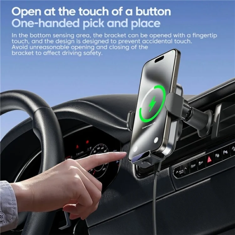 SYA0025578_B2.webp X10s Car Air Vent Hook 66W High Power Intelligent Induction Wireless Charger - Image 3