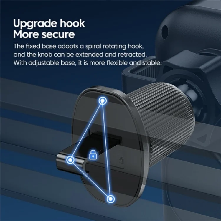 SYA0025578_B4.webp X10s Car Air Vent Hook 66W High Power Intelligent Induction Wireless Charger - Image 5