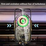 C23 66W Car Air Vent Phone Holder Wireless Charger - Image 3