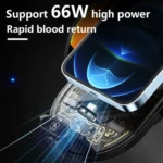 C23 66W Car Air Vent Phone Holder Wireless Charger - Image 4