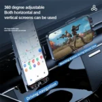 F18 With Infrared Sensor Phone Charging Aluminum Alloy Bracket Car Wireless Charger - Image 3