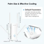 Wavlink WN583AX3 AX3000 Dual Band WiFi Repeater/AP/Router/Mesh Mode WiFi Extender - Image 8