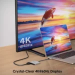 WAVLINK WL-UHP510Pro 4K/60Hz Video Converter USB-C Male to Dual HDMI Female Adapter - Image 3