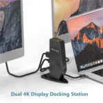 WAVLINK UG69PD5 USB-C HD 60Hz Monitor Adapter Dual 4K Display Docking Station - Image 4