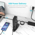 WAVLINK UG69PD5 USB-C HD 60Hz Monitor Adapter Dual 4K Display Docking Station - Image 6