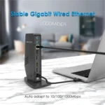 WAVLINK UG69PD5 USB-C HD 60Hz Monitor Adapter Dual 4K Display Docking Station - Image 8