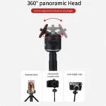 JMARY MT-29 Mini Extendable Live Streaming Desktop Tripod Selfie Stick Camera Phone Holder - Image 6