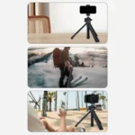 JMARY MT-29 Mini Extendable Live Streaming Desktop Tripod Selfie Stick Camera Phone Holder - Image 7
