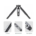 JMARY MT-30 Desktop Tripod Camera Phone Projector Selfie Stick 5-section Adjustable Tripod - Image 6