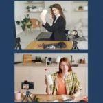 JMARY MT-30 Desktop Tripod Camera Phone Projector Selfie Stick 5-section Adjustable Tripod - Image 8