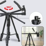 JMARY KP-2274 5-section Adjustable Monopod Multi-function Outdoor Photography Tripod - Image 2