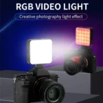 JMARY FM-69RGB Portable Mini RGB Video Light Camera Light Photography Lighting Lamp - Image 7