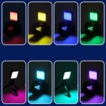 JMARY FM-69RGB Portable Mini RGB Video Light Camera Light Photography Lighting Lamp - Image 8