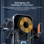 X16 Car Smart Sensor Phone Holder Magnetic Phone Mount Automatic Wireless Charger - Image 4