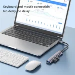 T505 Laptop Phone Adapter Type-C to USB2.0x2 + USB3.0 + TF / SD Card Slots USB HUB - Image 5