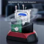 575D USB Hard Disk Holder Laptop Mobile Hard Disk Box 2.5 / 3.5inch SATA IDE HDD Base - Image 6