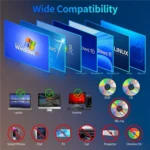 X001 USB 3.0+Type-C Disc Player External Optical Drive CD / DVD Burner Reader - Image 6