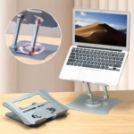 G69 Heat Dissipation Rotatable Notebook Desktop Stand Aluminum Alloy Foldable Laptop Bracket - Image 2