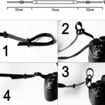 Camera Strap Canvas Neck Shoulder Strap with Quick Release Buckles for DSLR / SLR Camera - Image 6