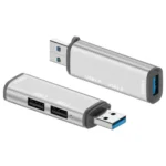 ADS-302A 3 in 1 USB to USB 3.0 / 2.0 Hub Expansion Station USB Adapter - Image 2