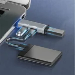 ADS-302A 3 in 1 USB to USB 3.0 / 2.0 Hub Expansion Station USB Adapter - Image 8