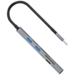 ADS-310C HUB Expansion Converter USB-C / Type-C to 3 x USB 3.0 + 2 x Card Reader Slots - Image 3