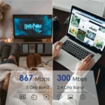 WAVLINK WN530G3 4x 5dBi Foldable Antenna AC1200 Dual Band Wireless Repeater Router - Image 4