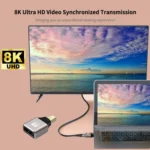 JUNSUNMAY 8K 60Hz Male Mini Displayport to Female Displayport Adapter DP Converter - Image 5