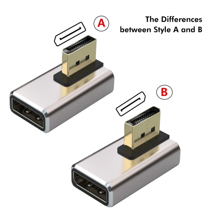 SYA0026546_B1.webp JUNSUNMAY 8K@60Hz PD1.4 Male Displayport to Female Displayport Adapter Converter - Image 2