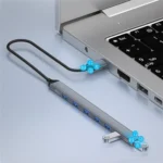 ADS-303A Data Transmission USB 3.0 / 2.0 Hub Expansion Dock Station 7-Port USB Adapter - Image 4